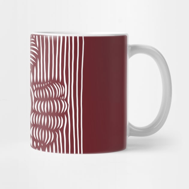 Thumps Up - Cool Striped Design Artwork by Artistic muss